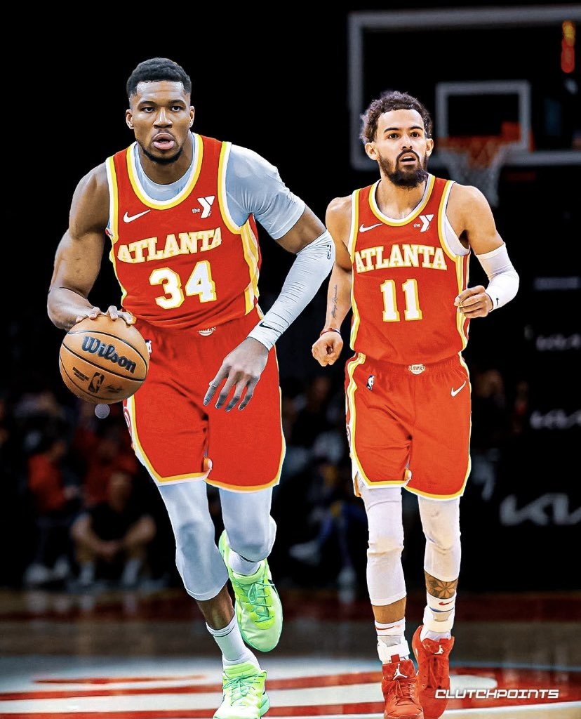 开云体育网址-特雷-杨晒沙漏表情包 评论区被字母哥“刷屏”：扬尼斯要来老鹰了