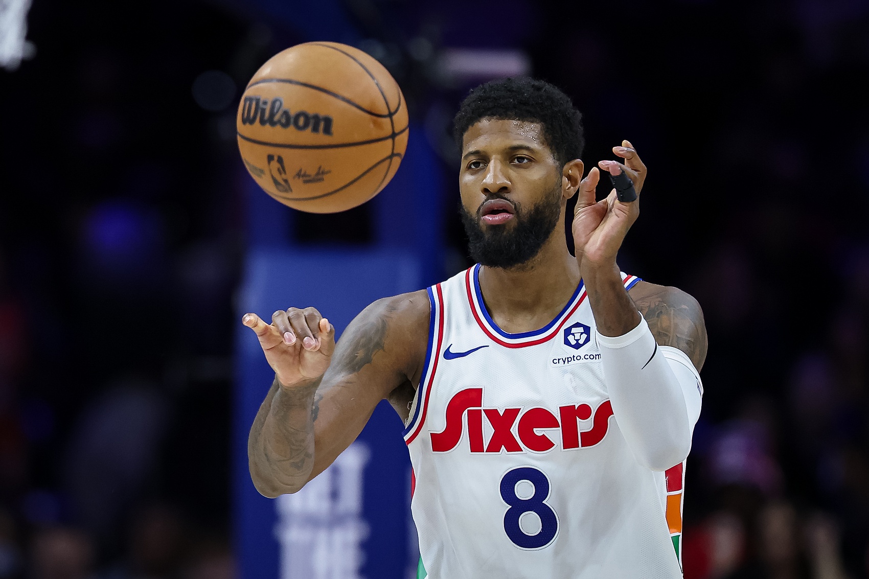 开云-76人愿用3号签处理乔治合同？Stein：76人相关人士说这是无稽之谈